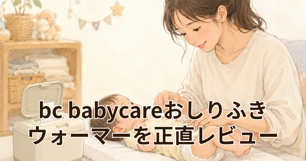 bc babycareおしりふき ウォーマーを正直レビュー
