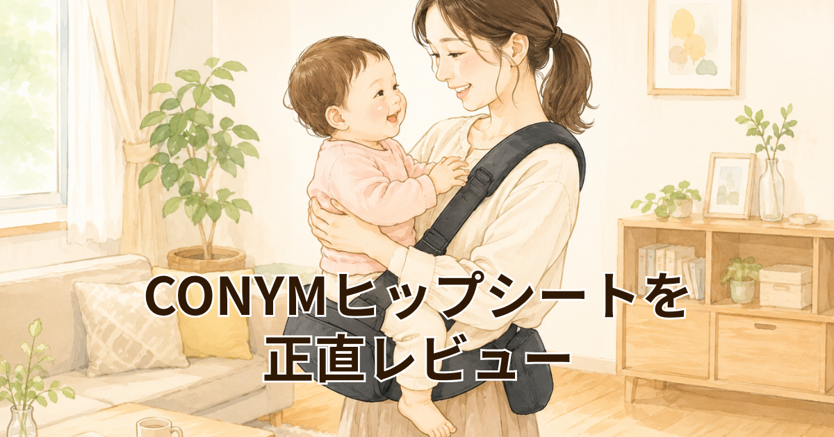 CONYMヒップシートを 正直レビュー